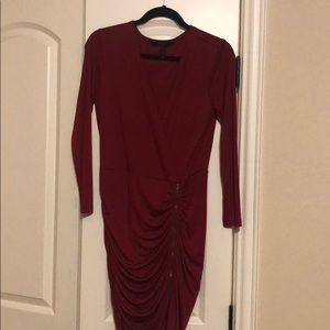 BCBG Cocktail Dress w/ right leg zipper